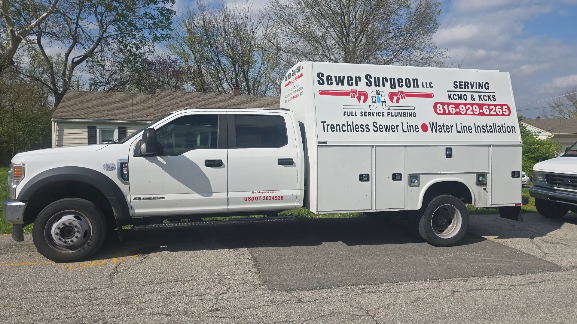 Aundre and Becky Hobbs, founders of Sewer Surgeon LLC